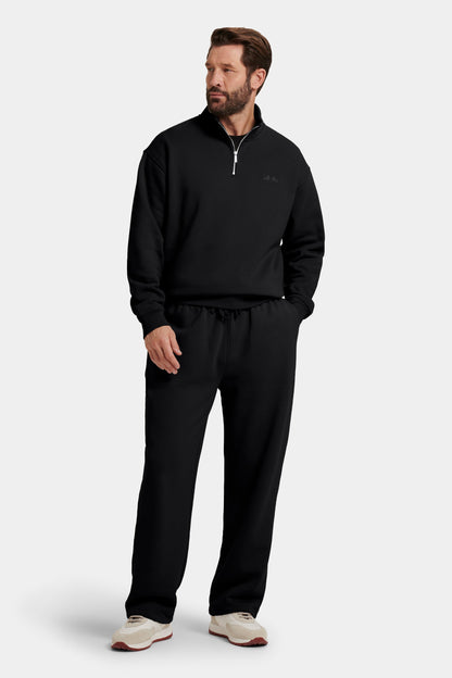 MAGLIONE MILAN CON ZIP CORTA