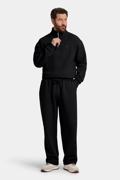 MAGLIONE MILAN CON ZIP CORTA